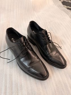 Calto shoes black elevator shoes size 10 men’s