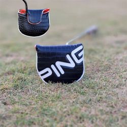 PING Mallet Putter Head Cover (Black)