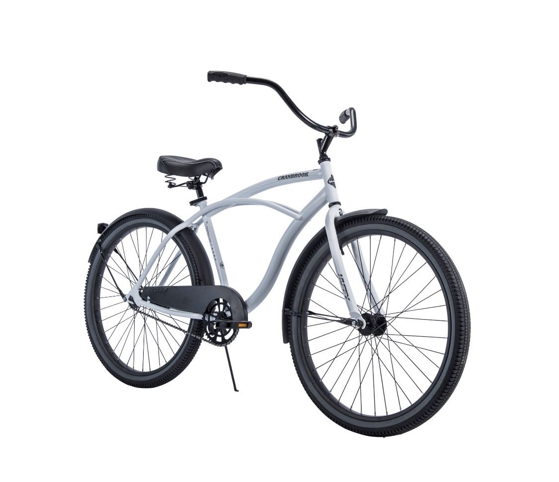 Huffy 26” Cranbrook Cruiser Bike White Fully Assembled Brand New