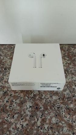 Apple earbuds empty box