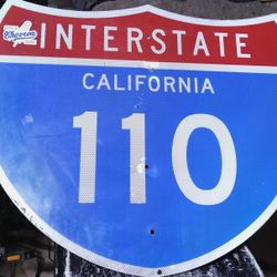 Retired 110 Frwy Sign