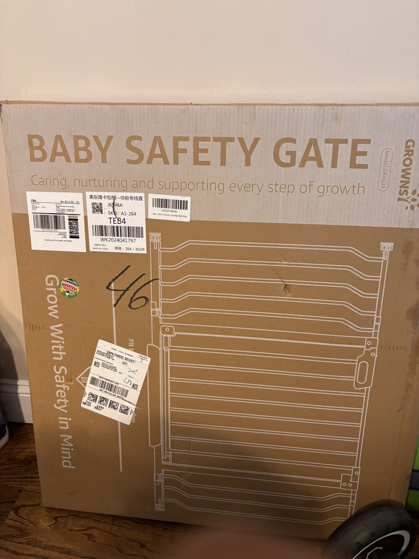 Baby Safety Gate And Bed Rail