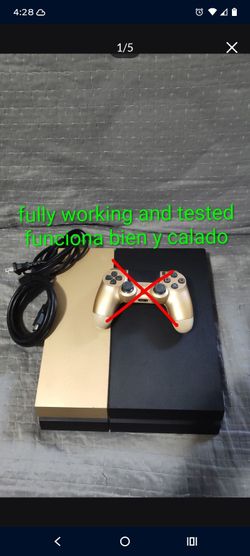 PS4 trade for Nintendo Switch or other consoles - Sony PlayStation 4 console fully working and tested with cables no games