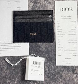 Dior card holder