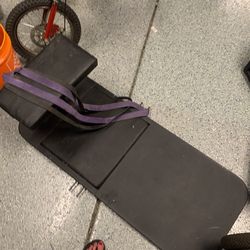 Pilates Bench With Bands