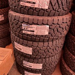 LT315/70/17 New Toyo Open Country AT3 Tires Perfect for Tacoma,Chevy,GMC