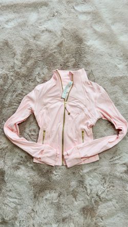 Lulu Define drop Jacket - Blush Quartz - size 2