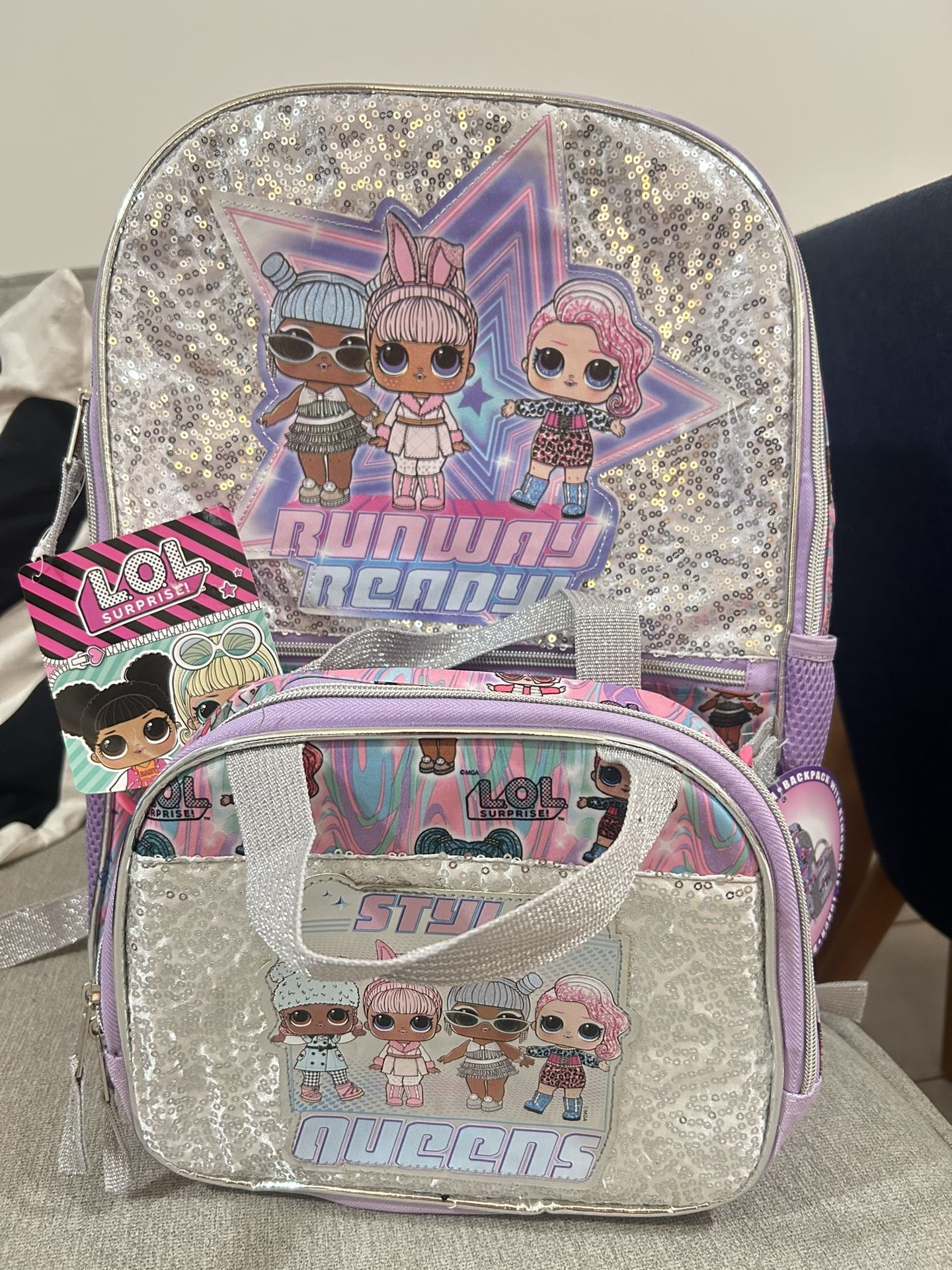 Backpack & Lunchpack( New )