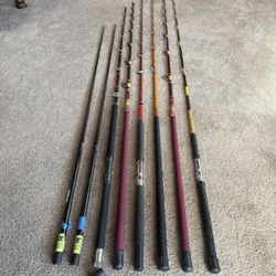 VINTAGE SALTWATER RODS