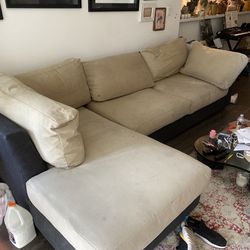 2 Piece Custom  Sectional Couch