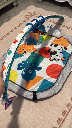 Baby play gym mat