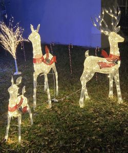 Christmas Deer Family (Deer Only )
