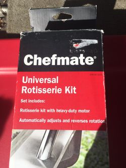 CHEF MATE Universal Rotisserie Kit New in box