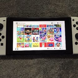 NINTENDO SWITCH MOD with 120 SWITCH GAMES MARIO KART,MARIO PARTY,POKEMON,SELDA,SONIC,MINECRAFT and Many More