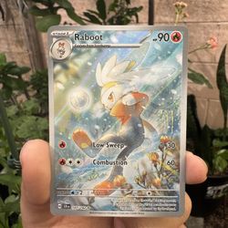 Pokemon Cards/ Singles - Raboot IR