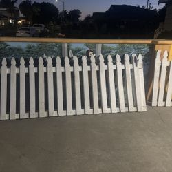 wooden fence