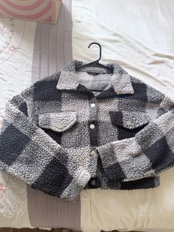 SHEIN Cozy Crop jacket