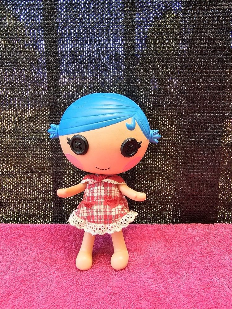 Lalaloopsy Littles Stumbles Bumps N Bruises Blue Hair 7" Doll MGA 2011