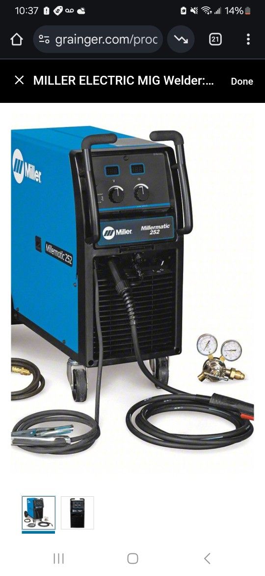 Millermatic 252 Mig Welder