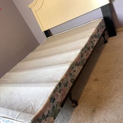 Full Bed Frame with Headboard needs picked up Clean, Solid, Ready to Use