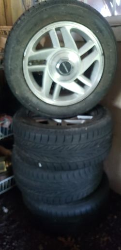 Chevy Camaro Wheels Tires 16" Mid 90s Good Condition Camera  S-10 