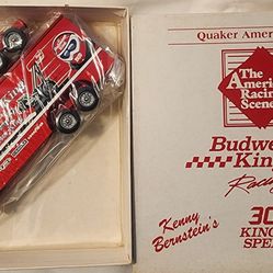 Kenny Bernstein Semi Trucks Budweiser King Racing 301 King Of Speed 1/64 Scale 