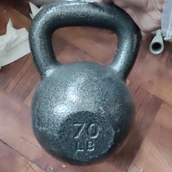 70lbs kettle bell