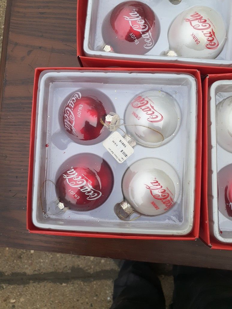 Coca Cola Ornaments