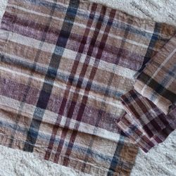 Pottery Barn Montecito Linen & Cotton Cloth Napkins • Set of 4