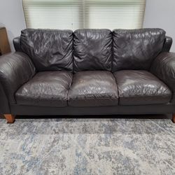 Leather Couch & Sofa