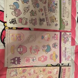 Hello Kitty Sticker Sheets