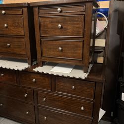 Real wood furniture set