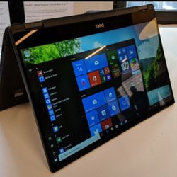 Dell Latitude Touchscreen 2 in 1 Laptop/Tablet Intel Core i7-8650u 4.2 GHz 16 GB RAM 512 GB SSD 1080P LCD Webcam HDMI USB C Port Windows 11 Pro 64