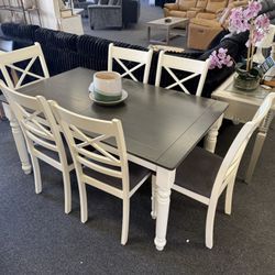 Dining Table With 6 Chairs 