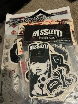 Huge sticker lot 1,000s of stickers Resellers Dream! Graffiti Tattoo Sub Culture