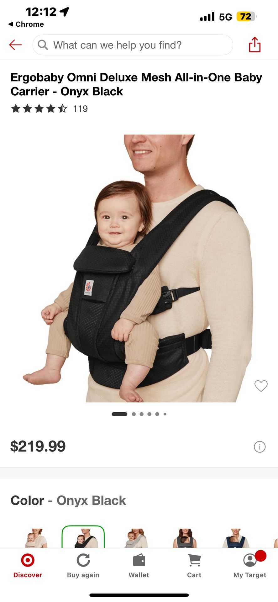 Ergo Baby Carrier Organic