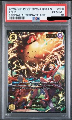 Psa 10 sp Zeus