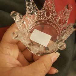 Cute Small Crown Candle Holder $5 Each 