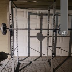 squat Bench Press  Rack