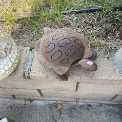 Metal Turtle Candle Holder