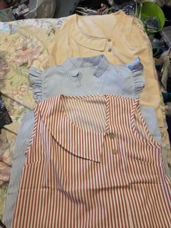 3 Size Small Womens Summer Blouses