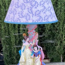 Disney Child Table Lamp 4 Characters 