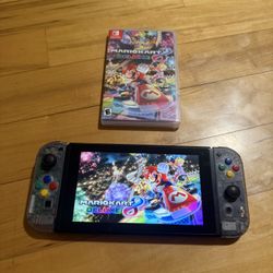 Nintendo Switch – Custom Clear Shell | $250 FIRM