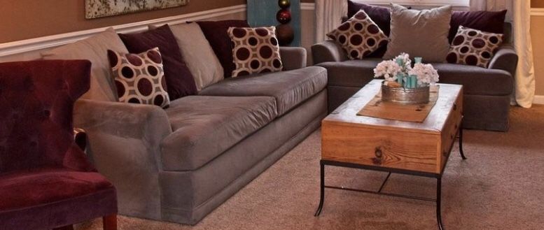 Sofa and loveseat