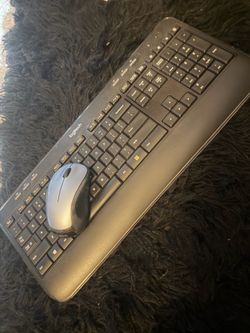 Logitech mouse and keyboard
