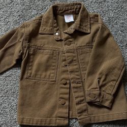 Toddler Brown Jean jacket