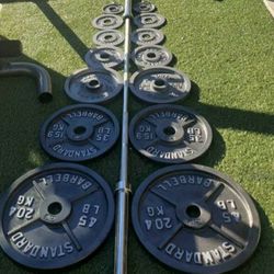 Olympic Weights Plates Set 