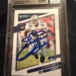 Emmitt Smith Autograph Graded 10! 