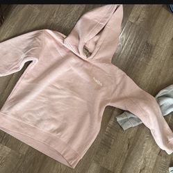 pink warm Hoodie for a girl 9-10 years old Zara Kids 