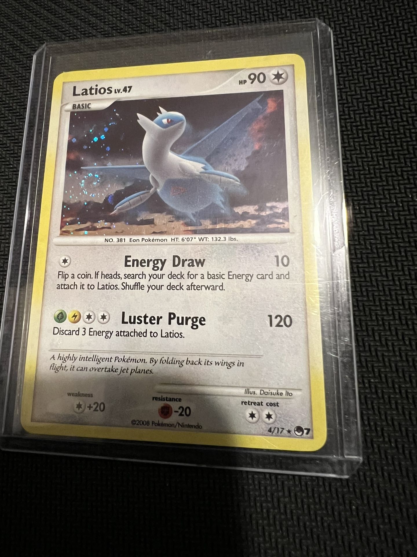 Pokemon Cards Pop Series 7 Cosmos Foil Latios